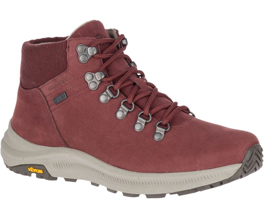 Botas Senhora - Merrell Ontario Mid Waterproof - Bordeaux - PNM216874